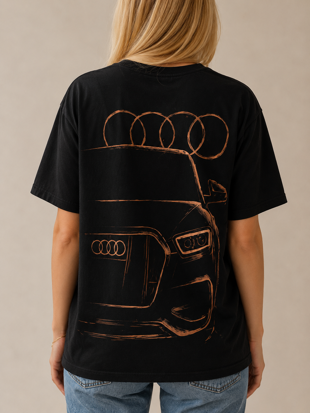 Graphic Bleach Tees